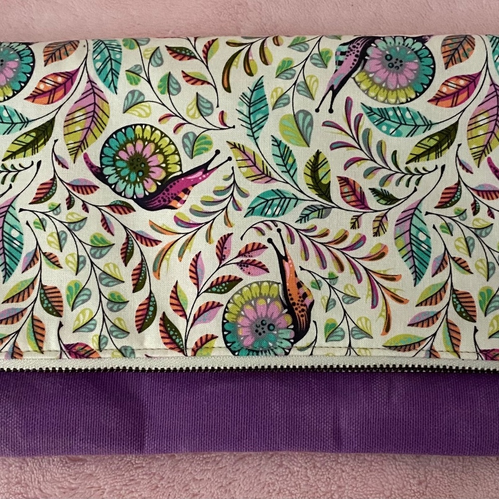 New Clutch Purse Pretty Summer Colors and Pattern